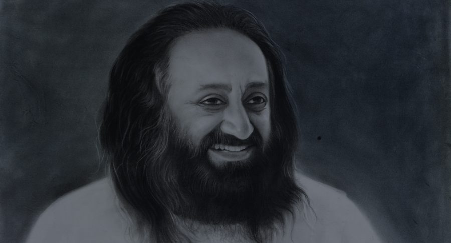 Sri Sri Ravishankar portrait by Daya